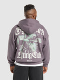 Gymshark Doberman Graphic Hoodie — Brushed Purple — 1