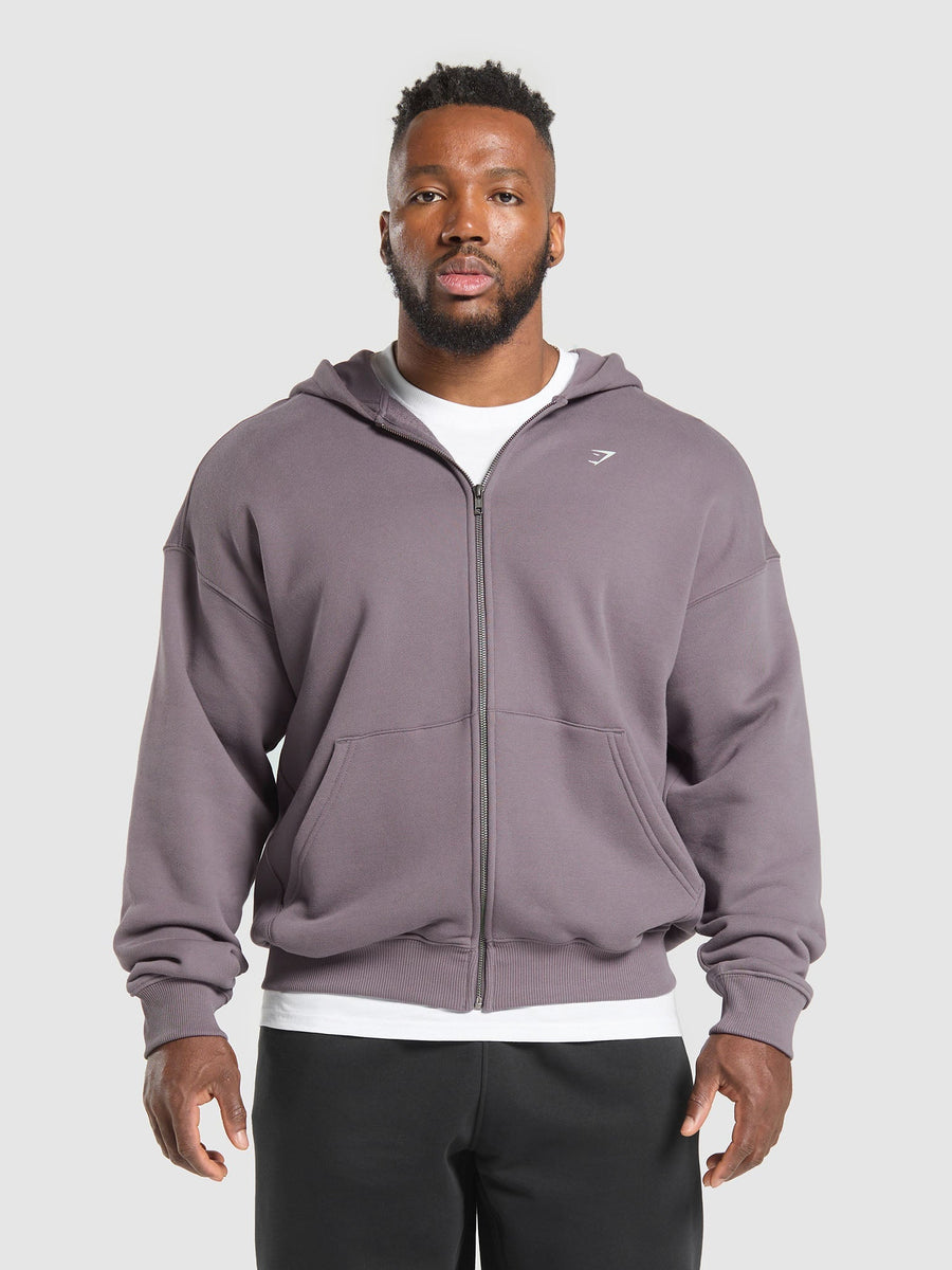 Gymshark Doberman Graphic Hoodie — Brushed Purple — 3