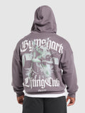 Gymshark Doberman Graphic Hoodie — Brushed Purple — 5
