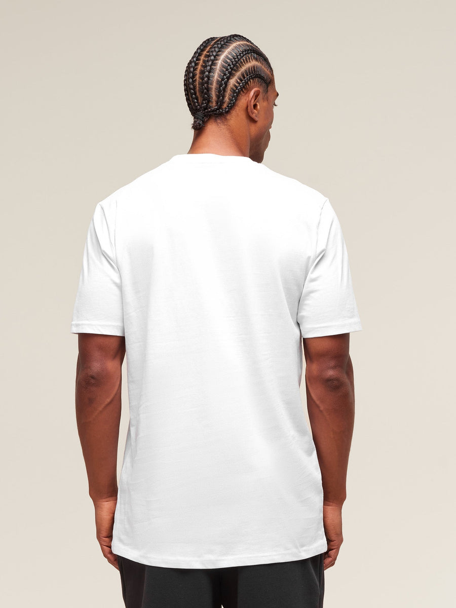 Gymshark Crest T-Shirt (Tall) — White — 2