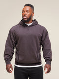 Gymshark Heritage Washed Hoodie — Plum Brown/Acid Wash Small Ball — 2