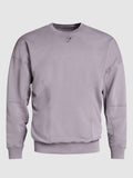 Gymshark Heritage Washed Crew — Fog Purple/Acid Wash Small Ball — 8