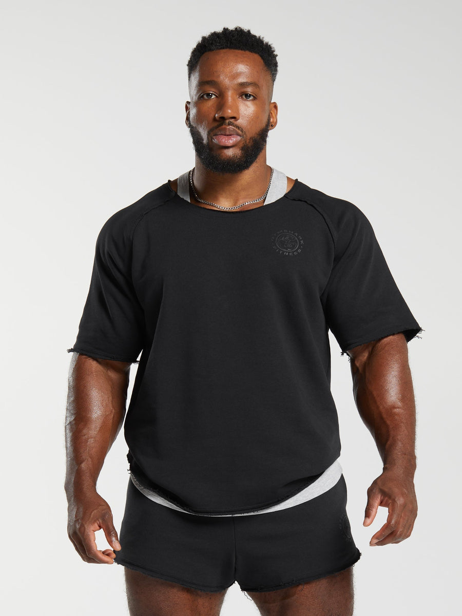 Gymshark Legacy Rag top — Black — 1