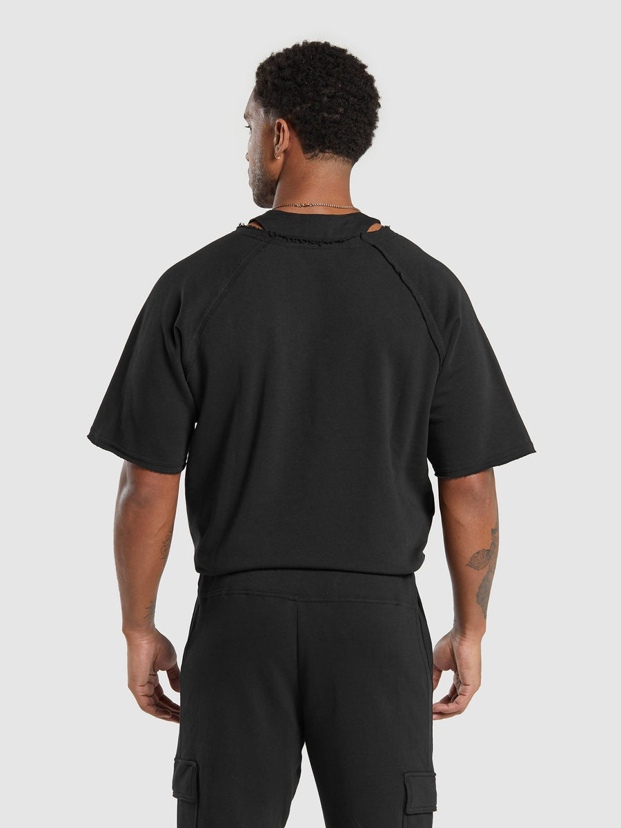 Gymshark Legacy Rag top — Black — 3