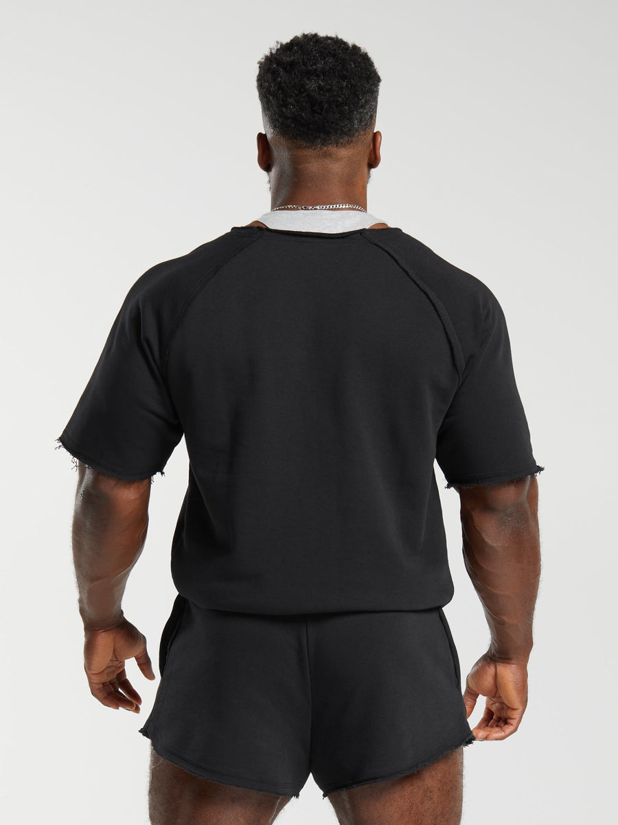 Gymshark Legacy Rag top — Black — 4