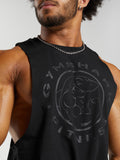 Gymshark Legacy Drop Arm Tank — Black — 2
