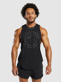 Gymshark Legacy Drop Arm Tank — Black — 4