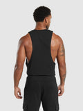 Gymshark Legacy Drop Arm Tank — Black — 6