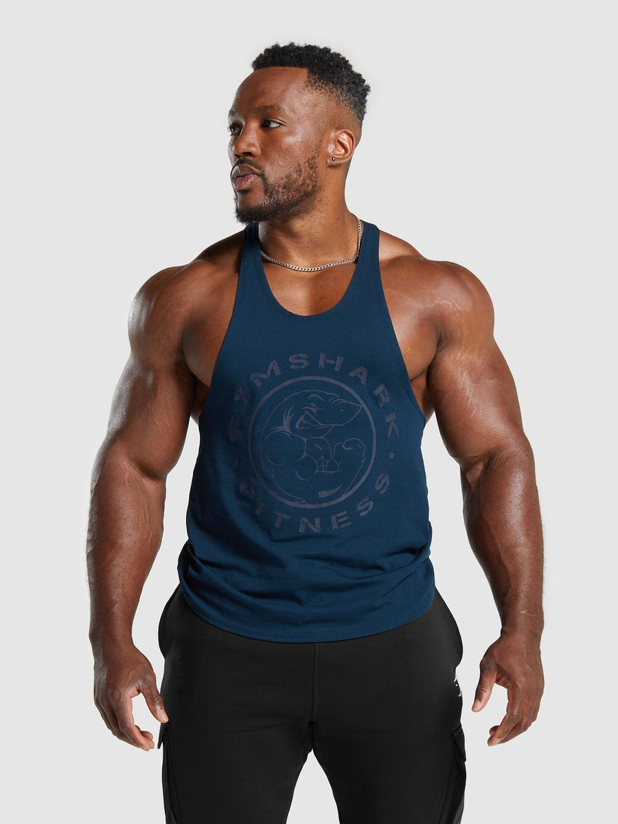 Gymshark Legacy Stringer — Navy — 1