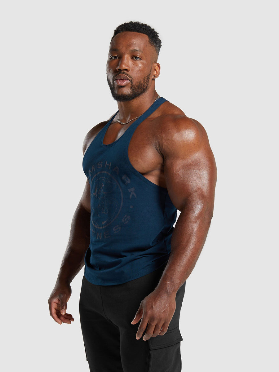 Gymshark Legacy Stringer — Navy — 3