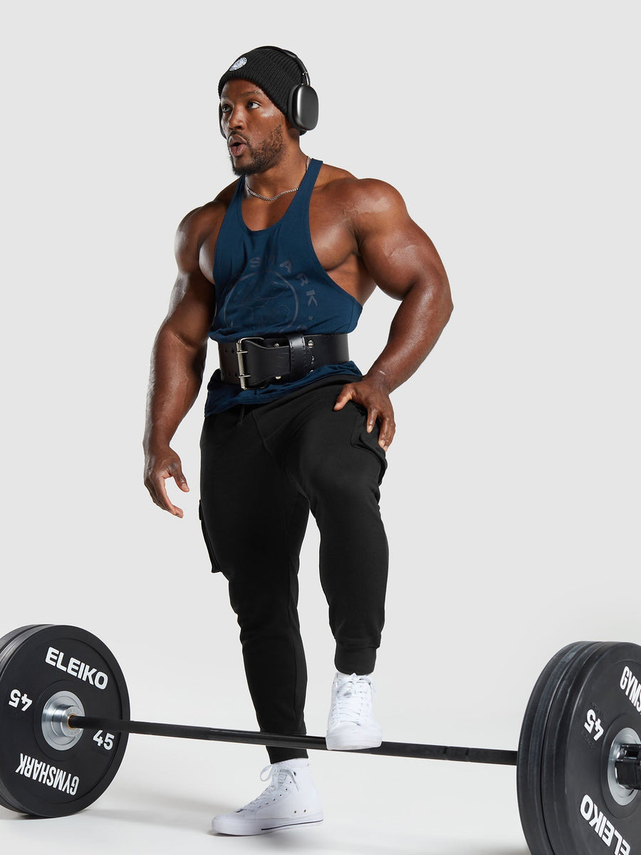Gymshark Legacy Stringer — Navy — 4