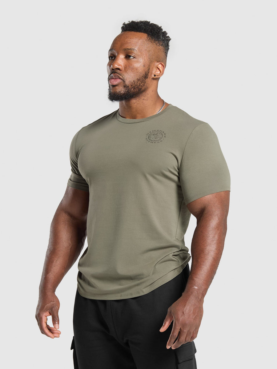 Gymshark Legacy T-Shirt — Base Green — 3