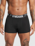 Gymshark Boxer Brief 3PK — Black/Graphite Grey — 2