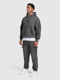 Gymshark Heavyweight Washed Cargo Joggers — Black/Solid Flat Oil Dye — 4