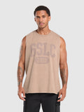 Gymshark Collegiate Shadow Washed Tank — Stone Pink/Stone Acid Wash — 1