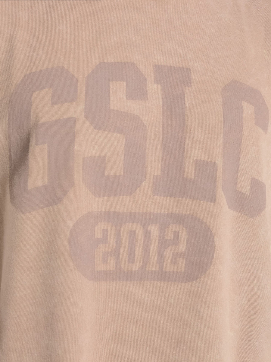 Gymshark Collegiate Shadow Washed Tank — Stone Pink/Stone Acid Wash — 6