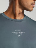 Gymshark Conditioning Goods T-Shirt — Titanium Blue — 5