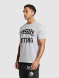 Gymshark Lifting Club T-Shirt — Light Grey Core Marl — 3