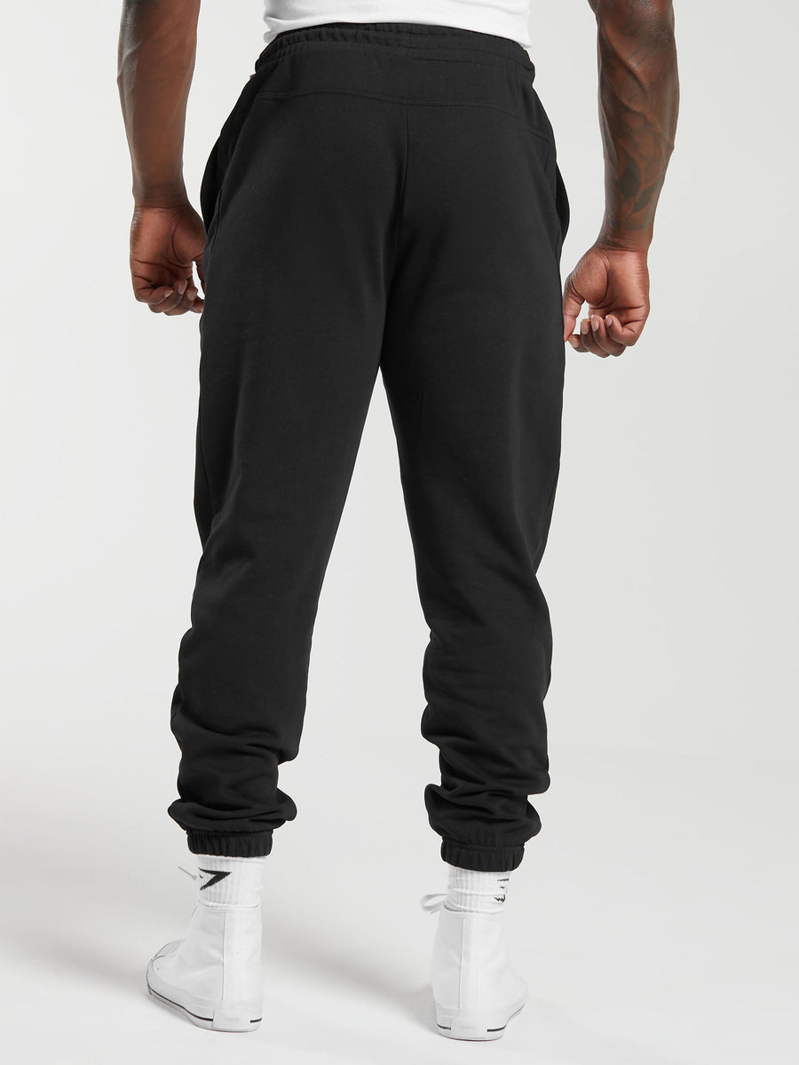 Gymshark Global Lifting Oversized Joggers — Black — 8