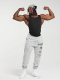 Gymshark Global Lifting Oversized Joggers — Light Grey Core Marl — 6
