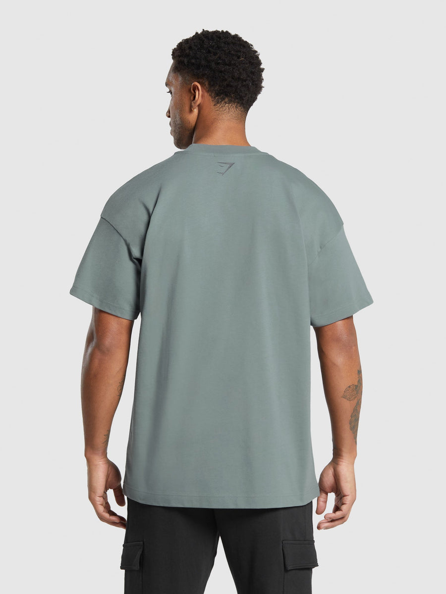 Gymshark Saloon T-Shirt — Cargo Teal — 2