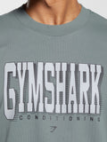 Gymshark Saloon T-Shirt — Cargo Teal — 6