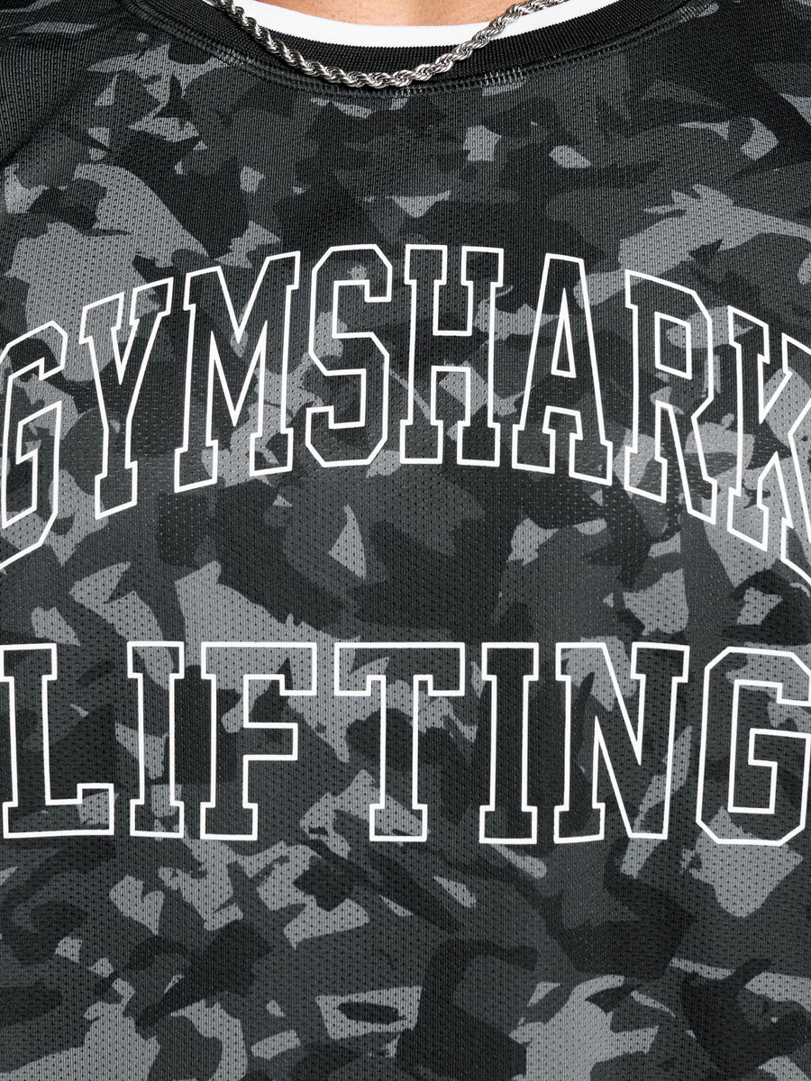 Gymshark Mesh Tank — Black — 5