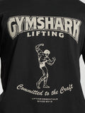 Gymshark Committed to the Craft T-Shirt — Black — 5