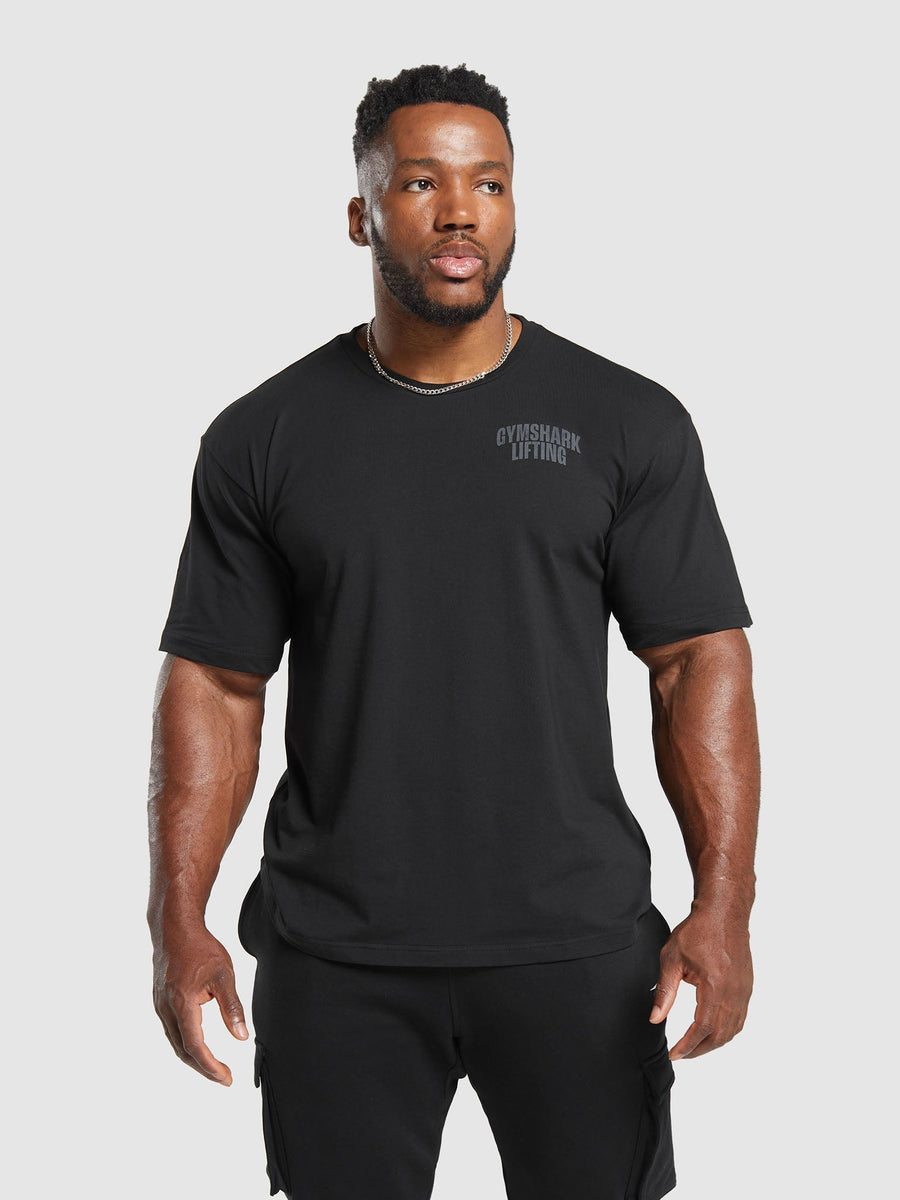 Gymshark Lifting SS T-Shirt — Black — 2
