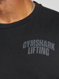 Gymshark Lifting SS T-Shirt — Black — 6