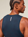 Gymshark Geo Seamless Tank — Navy/Heavy Blue — 5