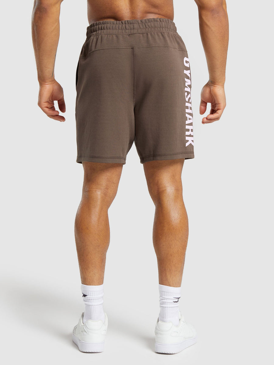 Gymshark Impact Shorts — Walnut Brown — 3
