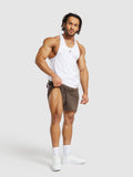 Gymshark Impact Shorts — Walnut Brown — 4