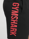 Gymshark Impact Shorts — Black/Vivid Red — 6