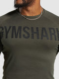 Gymshark Impact SS Muscle T-Shirt — Strength Green — 5