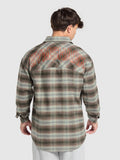 Gymshark Flannel Shirt — Strength Green — 1