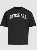 Gymshark Collegiate T-Shirt — Black — 2
