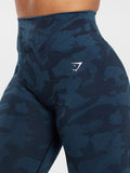 Gymshark Adapt Camo Seamless Leggings — Midnight Blue/Ash Blue — 5