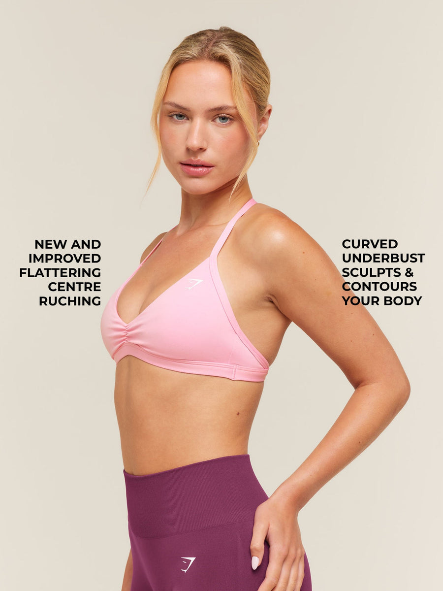 Gymshark Minimal Sports Bra 2.0 — Poise Pink — 7
