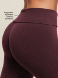 Gymshark CottonMove™ Flared Leggings — Calm Purple Marl — 3