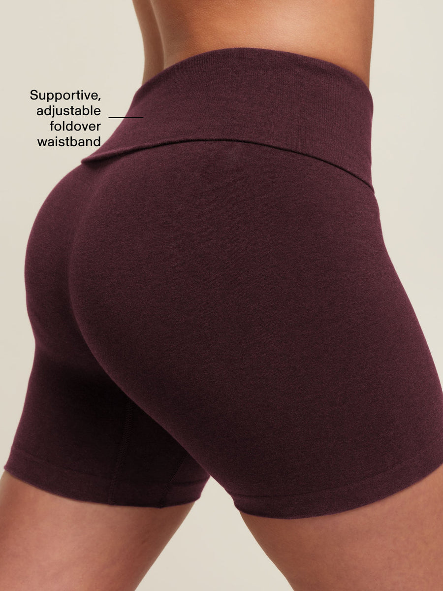 Gymshark CottonMove™ Shorts — Calm Purple Marl — 3