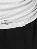 Gymshark Cotton Seamless T-Shirt — White Grey Marl — 5