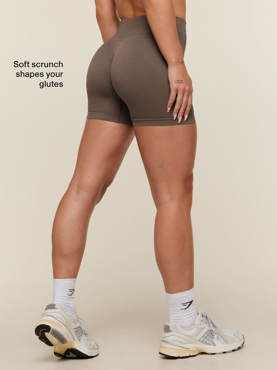 Gymshark Adapt Solid Shorts — Soft Brown — 2