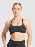 Gymshark Adapt Camo Cross Back Sports Bra — Asphalt Grey/Black — 1