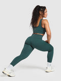Gymshark Adapt Fleck x Whitney Leggings — Darkest Teal/Functional Teal — 4