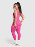 Gymshark Adapt Fleck x Whitney Leggings — Winning Pink/Sour Pink — 5