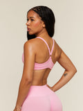 Gymshark Adapt Solid Sports Bra — Poise Pink — 3
