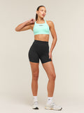 Gymshark Alpha High Support Sports Bra — Pop Turquoise — 6