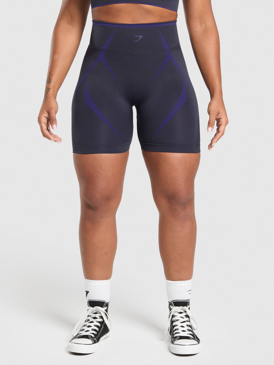 Gymshark Apex Lift Seamless Shorts — Heavy Blue/Cobalt Purple — 1