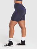Gymshark Apex Lift Seamless Shorts — Heavy Blue/Cobalt Purple — 3